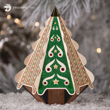 Christmas Tree Box SVG