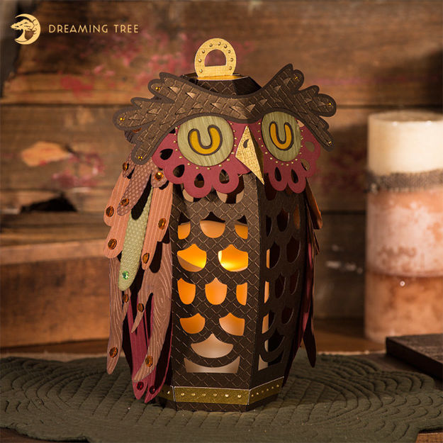 Download Dreaming Tree Hoot Owl Lantern Svg