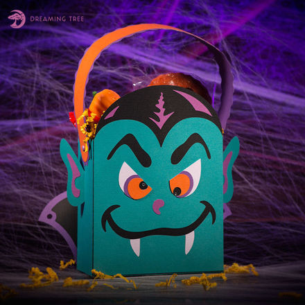 Count Dracula Halloween Treat Bag