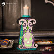 Skull Candle Holder SVG