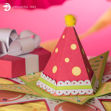 Explosion Birthday Box Party Hat