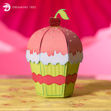 Cupcake Favor Box SVG
