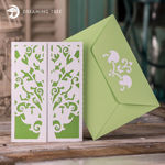 Floral Tree Gatefold Card