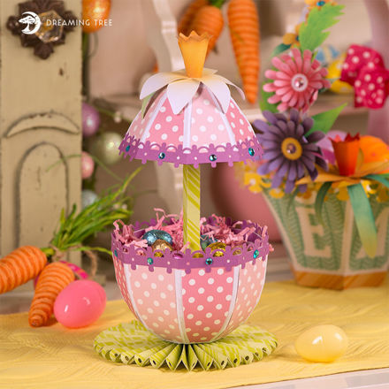 Easter Gift Box Umbrella Egg