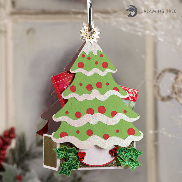 Christmas Tree Treat Gift Box