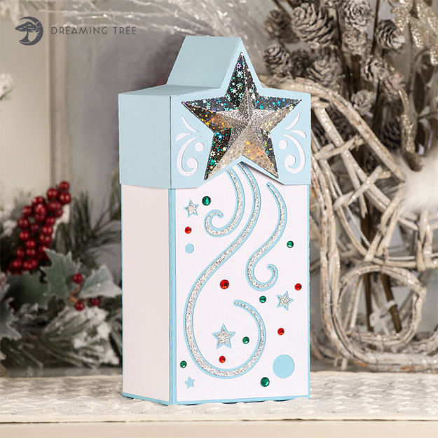 Star Gift Box SVG