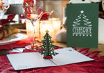 Christmas Tree Pop Up Greeting Card
