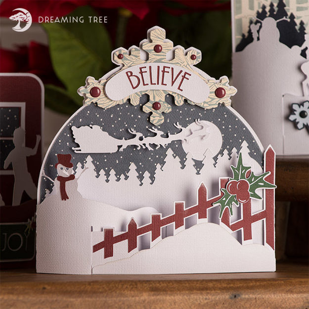 Download Svg Files For Cricut And Silhouette Dreaming Tree 3dsvg Com Believe Bendi Card Svg