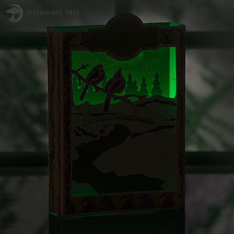 Christmas Paperscape Box Cards SVG Bundle SVG Files For Cricut and