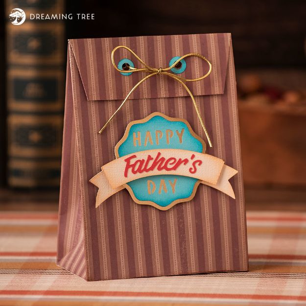 Father's Day Gift Bag (Free SVG)