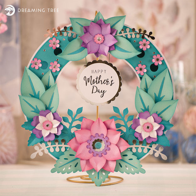 Mother's Day Wreath SVG