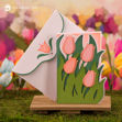 Tulip Flowers Greeting Card
