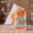 Summer Party Invite SVG
