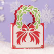 Christmas Cards Cache Tote SVG