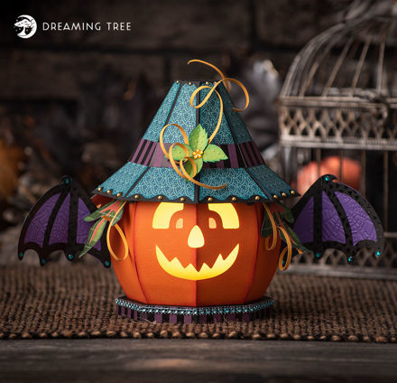 Jack-O-Lantern Halloween Luminary