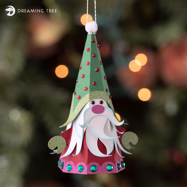 Christmas Tree Ornament Gnome