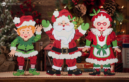 Santa Mr's Claus and Elf