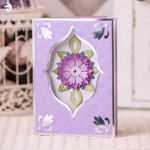 Lavender Fantasy Flower Card