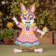 Jointed Mrs. Easter Bunny SVG