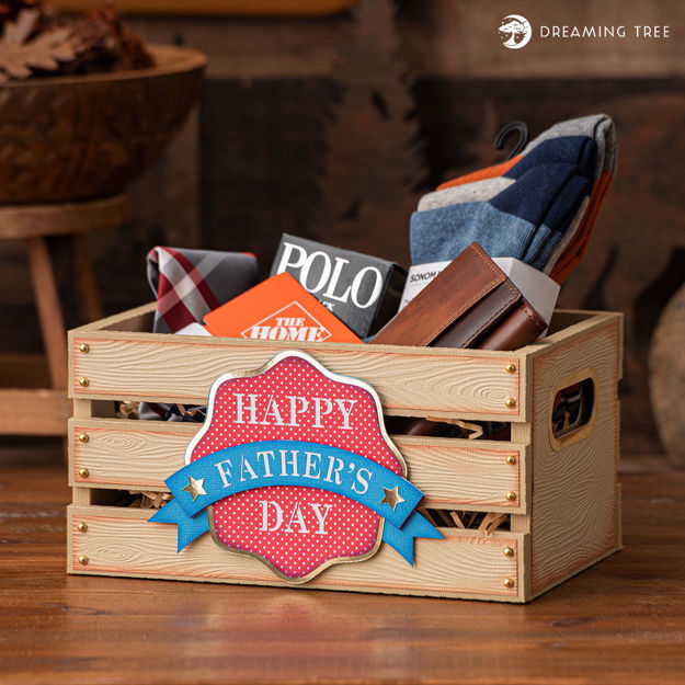 Father's Day Gift Crate SVG