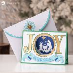 Joy Nativity Card SVG