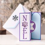 Noel Spinner Card SVG