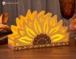 Sunflower Centerpiece Luminary