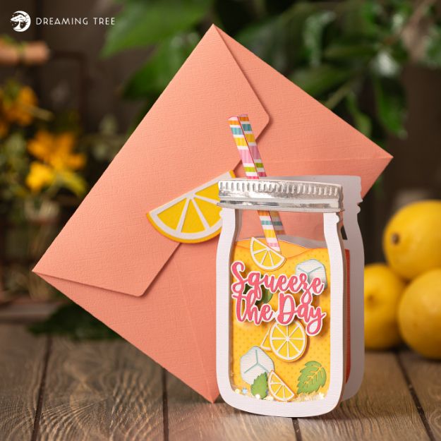 Lemonade Shaker Card SVG