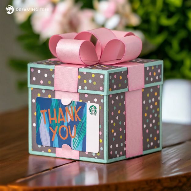 Present Gift Card Box 