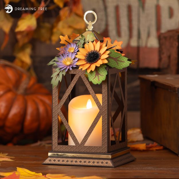 Autumn Glow Lantern SVG