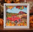 Rustic Harvest Paper Sculpture SVG