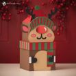 Rudolph Gnome Gift Box SVG