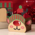 Rudolph Gnome Gift Box SVG