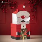 Santa Gnome Gift Box SVG