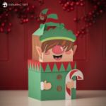 North Pole Gnomes Gift Boxes SVG Bundle