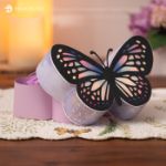 Butterfly Light Up Gift Box SVG