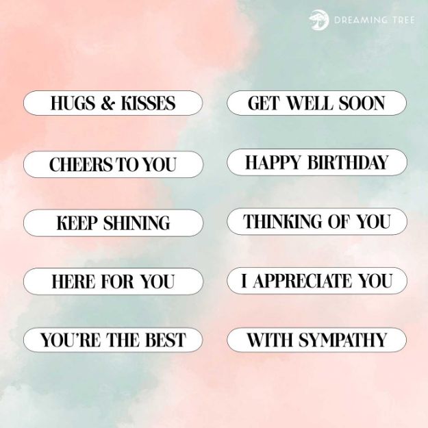 Occasion Cards Captions 