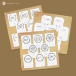 Fancy Flourish Cards SVG Bundle