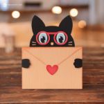 Kitty Surprise Note Card