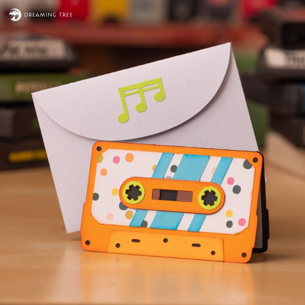 Cassette Tape Note Card
