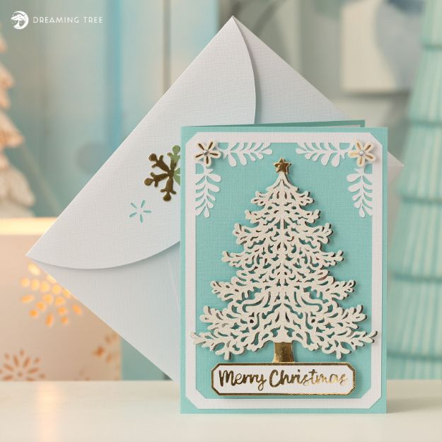 Frosted Fir Card SVG