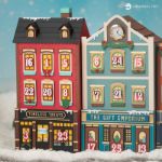 Main Street Magic Advent Calendar SVG Bundle