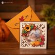 Harvest Greetings Card SVG
