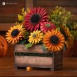 Autumn Blossom Crate SVG