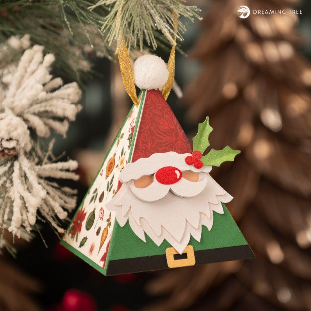 Gnome Surprise Ornament SVG