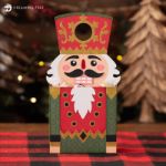 Jolly Nutcracker Door Hanger SVG