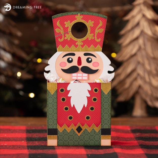 Jolly Nutcracker Door Hanger SVG