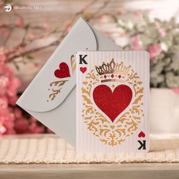 King Of Hearts Card SVG