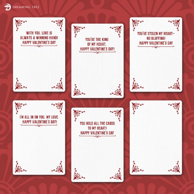 King Of Hearts Card Inserts