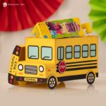 School Bus Gift Box SVG